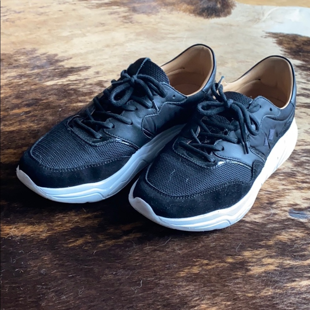 Black KOIO Sneakers with white soles